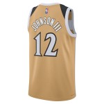 Washington Wizards Trikot Tre Johnson III Nike 2025-26 City Edition Gold Swingman - Herren